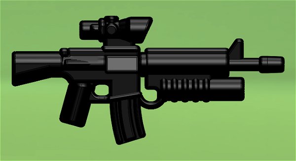 m16 assault rifle with grenade launcher