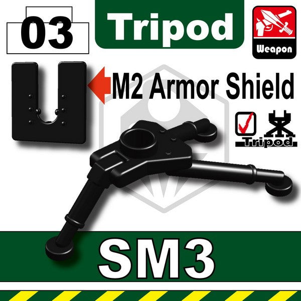 SM3 Tripod+M2 Armor Shield - MOMCOM inc.