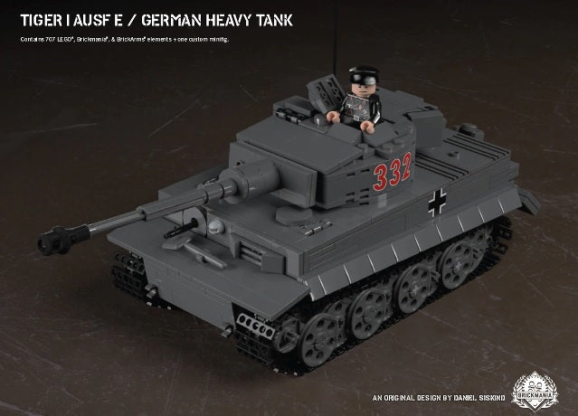 Tiger I Ausf E - WWII Heavy Tank - MOMCOM inc.