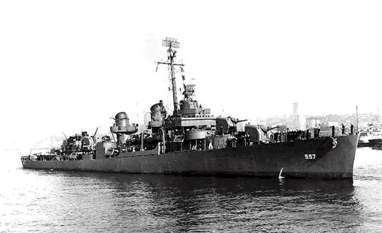 USS Johnston DD-557 - 1/96 Scale US Navy Destroyer - MOMCOM inc.