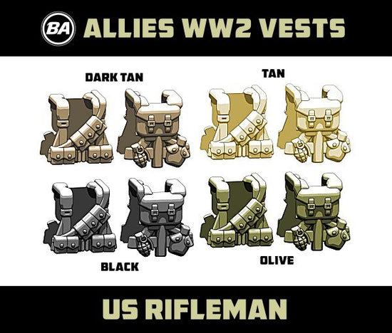 WW2 US Rifleman Vest - MOMCOM inc.