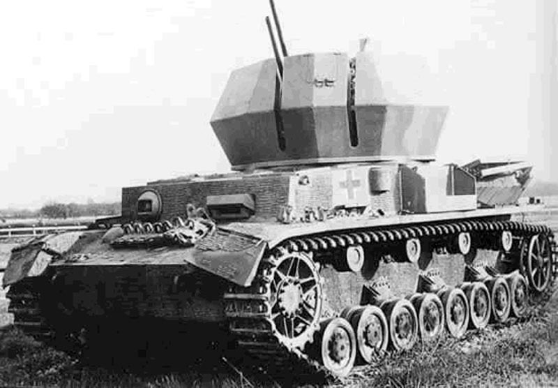WW2 German Type IV Anti-Aircraft Tank Wilberwint - MOMCOM inc.