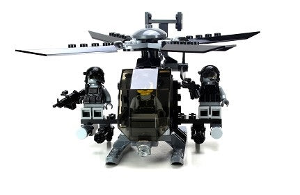AH-6 Little Bird with 3 minifigs