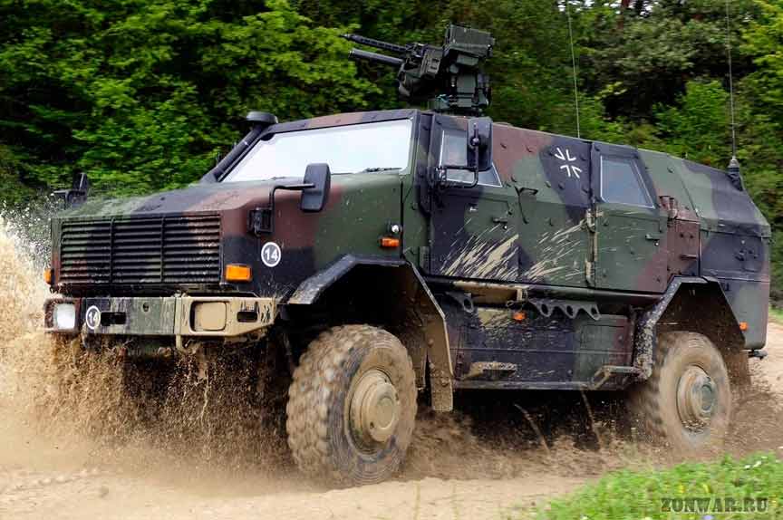German ATF Dingo Mobile Infantry Vehicle (Reconnaissance Version) - MOMCOM inc.