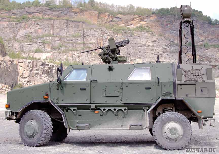 German ATF Dingo Mobile Infantry Vehicle (command version) - MOMCOM inc.