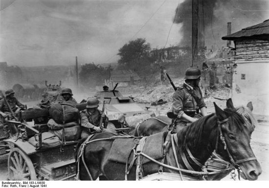 German cavalry artillery unit - MOMCOM inc.