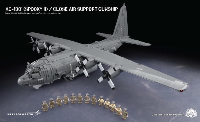 AC-130® (SPOOKY II) - Close Air Support Gunship - MOMCOM inc.