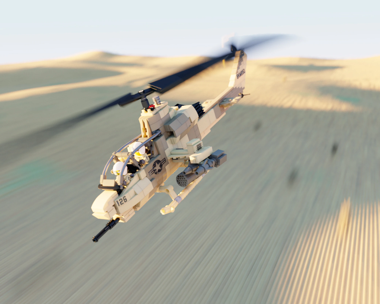 Load image into Gallery viewer, AH-1W SuperCobra - MOMCOM inc.
